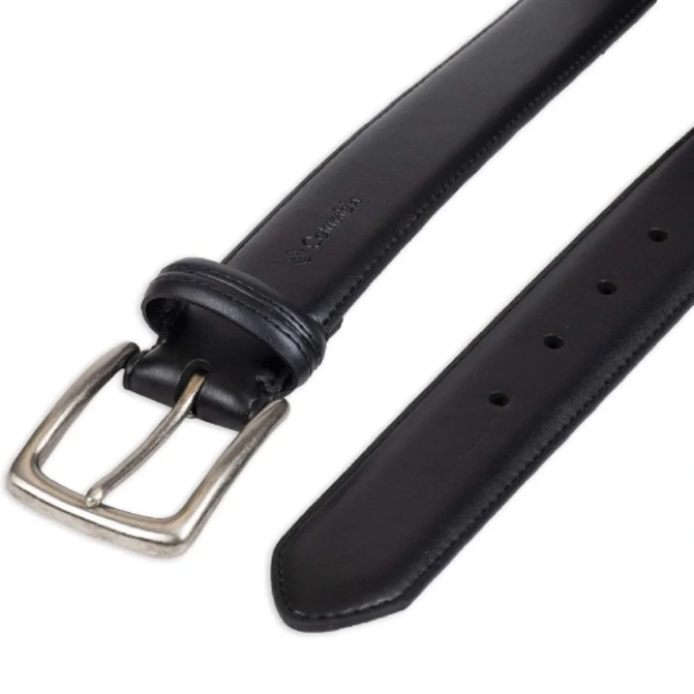 Columbia Men’s Trinity Logo Everyday Casual Dress Belt Size 56 leather lining